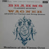 Brahms - Clarinet Quintet & Wagner - Adagio For Clarinet And String Quartet - Members Of The Vienna Octet
