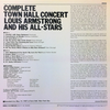 Louis Armstrong And His All-Stars – Complete Town Hall Concert (Japanese Edition, MONO) - RARITY