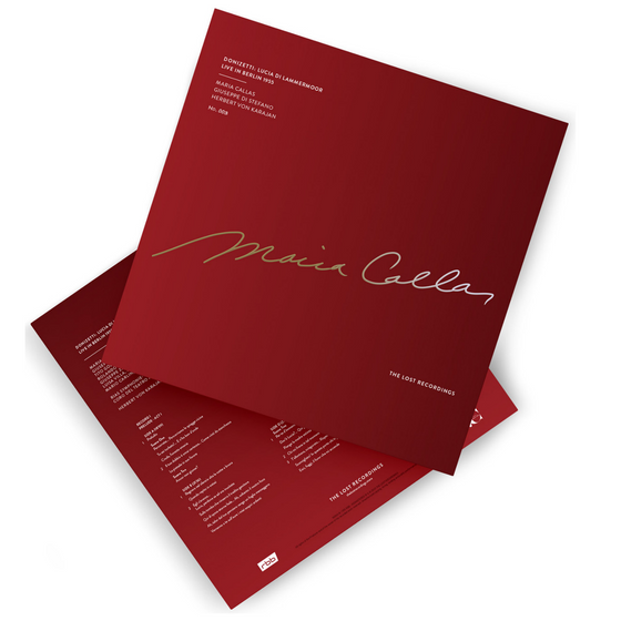 Gaetano Donizetti - Lucia di Lammermoor - Maria Callas & Herbert von Karajan (3LP, Mono, Box set)
