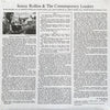 Sonny Rollins And The Contemporary Leaders