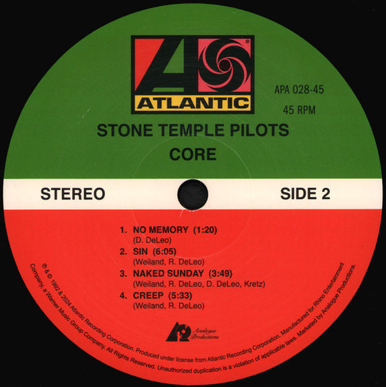 Stone Temple Pilots - Core AUDIOPHILE