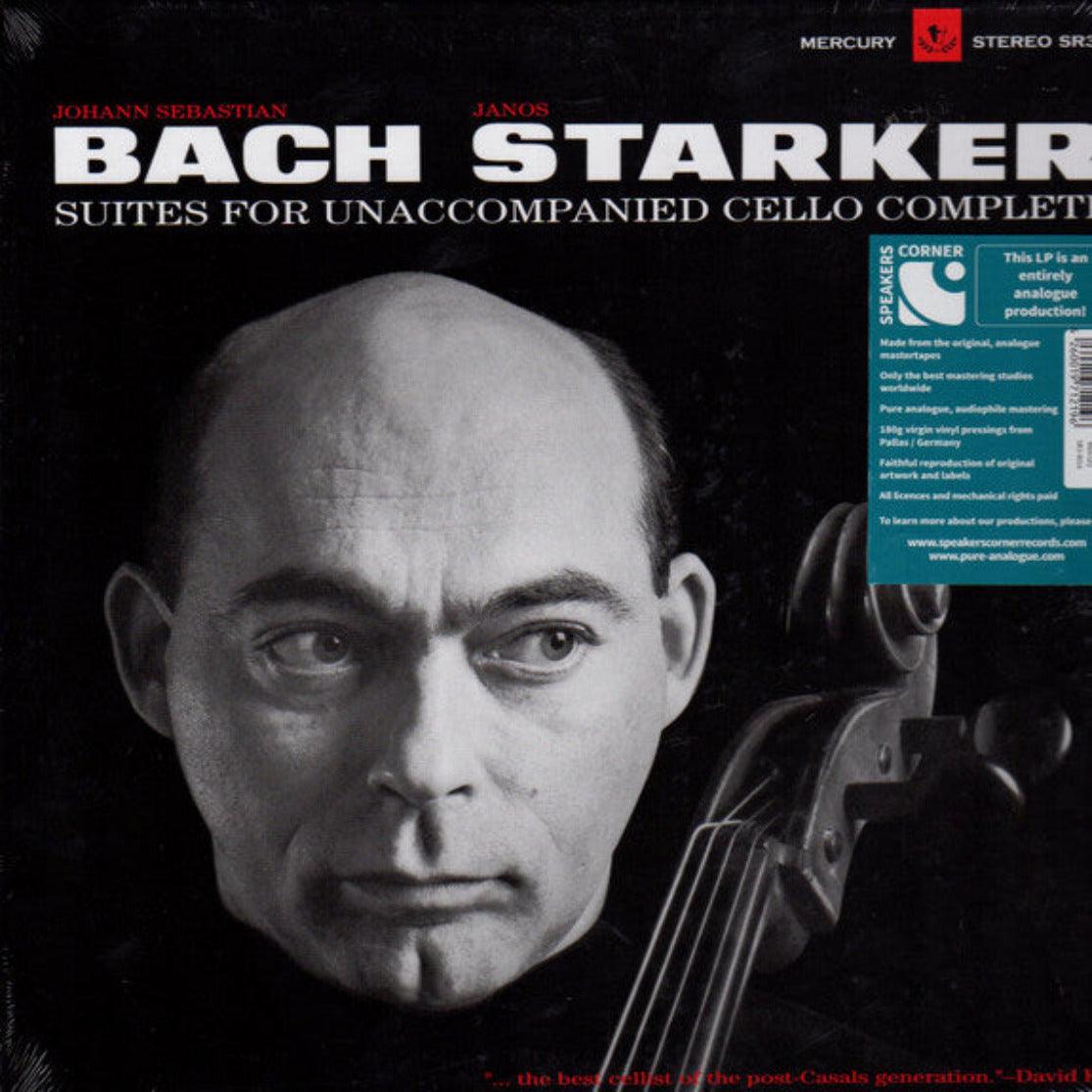 Johann Sebastian Bach - Suites 1-6 for solo Cello - Janos Starker (3LP Johann Sebastian Bach - Suites 1-6 for solo Cello - Janos Starker (3LP