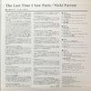 Nicki Parrott – The Last Time I Saw Paris (2LP, Japanese edition) - AudioSoundMusic
