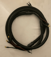Pre-owned Speakers Cables Pair - FANTASTIC Cable - INVINCIBLE Gold - Spade to Spade 2,5m - AudioSoundMusic