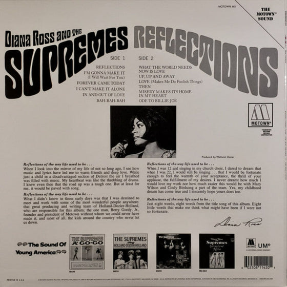 Diana Ross and The Supremes – Reflections (Mono)