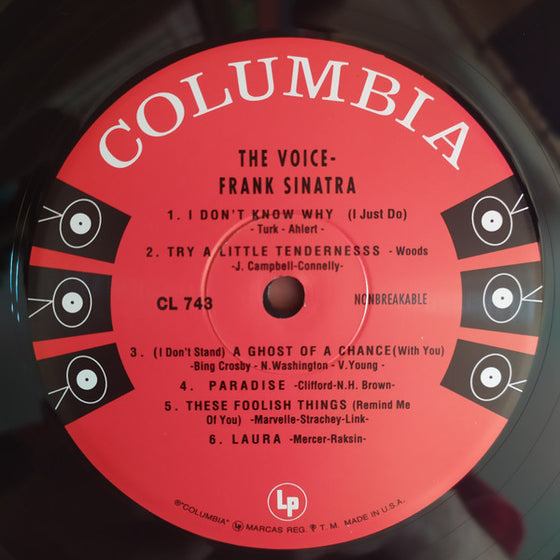 Frank Sinatra – The Voice (Mono, 200g, SuperVinyl)
