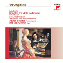  Johann Sebastian Bach & Johann Christoph Friedrich Bach - Sonatas for viola da gamba and harpsichord - Anner Bylsma & Bob van Asperen