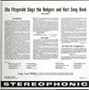 Ella Fitzgerald – Sings The Rodgers And Hart Song Book Volume 1 (2LP, 45RPM) - AudioSoundMusic