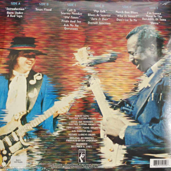 Albert King With Stevie Ray Vaughan ‎– In Session (3LP)