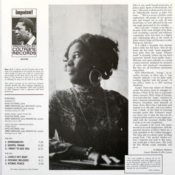 Alice Coltrane - A Monastic Trio