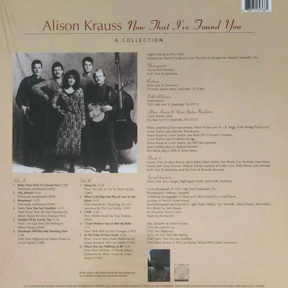 Alison Krauss - Now That I've Found You: A Collection