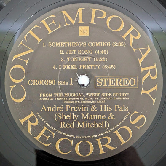 André Previn And His Pals, Shelly Manne & Red Mitchell - West Side Story