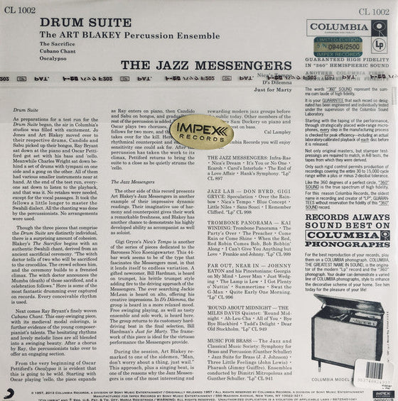 Art Blakey Percussion Ensemble and The Jazz Messengers - Drum Suite (Mono, numbered edition)