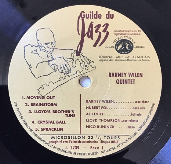 Barney Wilen Quintet – Guilde du Jazz 1957 (Mono)