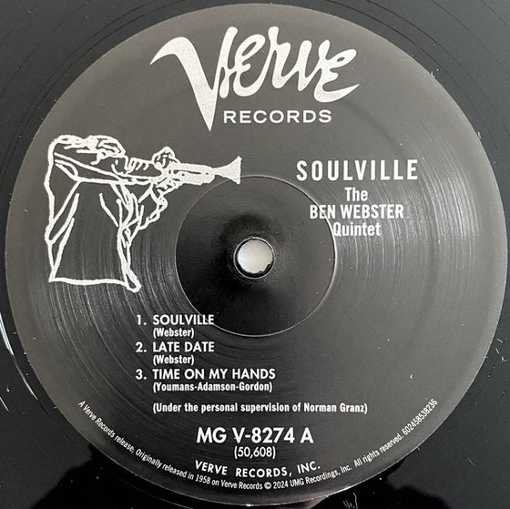 Ben Webster Quintet - Soulville Audiophile