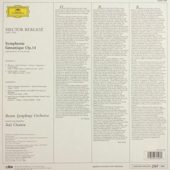 Berlioz - Symphonie Fantastique - Seiji Ozawa and The Boston Symphony Orchestra