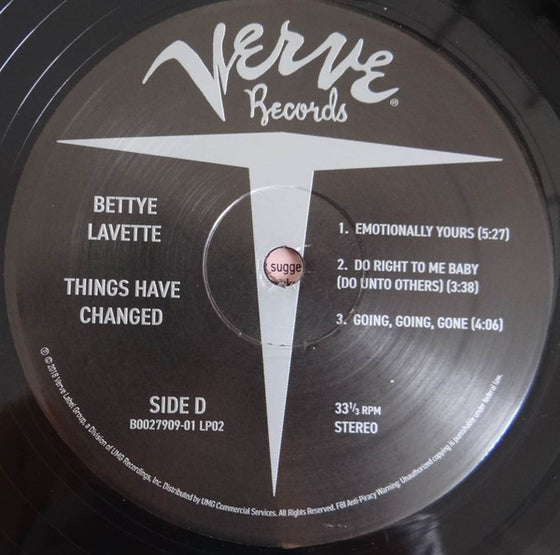Bettye Lavette - Things Have Changed (2LP)