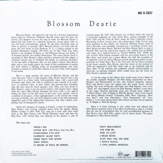 Blossom Dearie - Blossom Dearie (Mono)