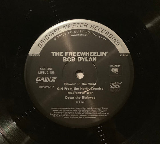 Bob Dylan – The Freewheelin' Bob Dylan (2LP, 45RPM, Mono, Ultra Analog)
