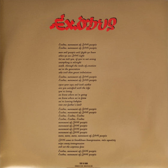 Bob Marley and The Wailers - Exodus