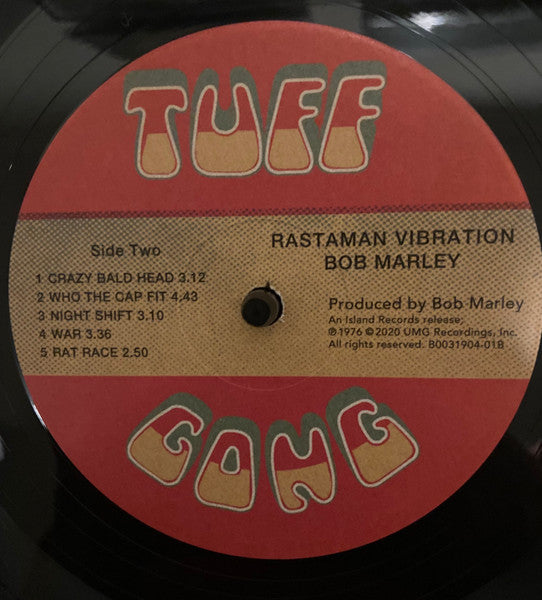 <tc>Bob Marley and The Wailers - Rastaman Vibration (Version Jamaicaine Originale)</tc>