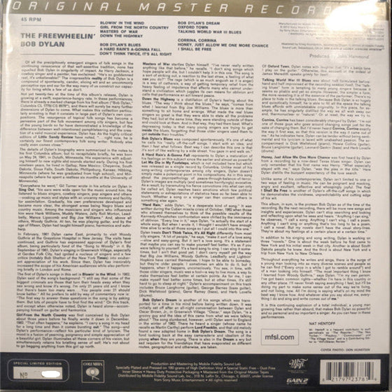 Bob Dylan – The Freewheelin' Bob Dylan