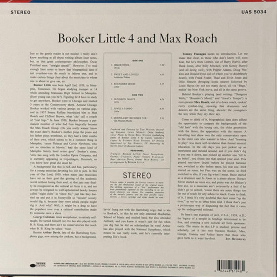 Booker Little - Booker Little 4 & Max Roach