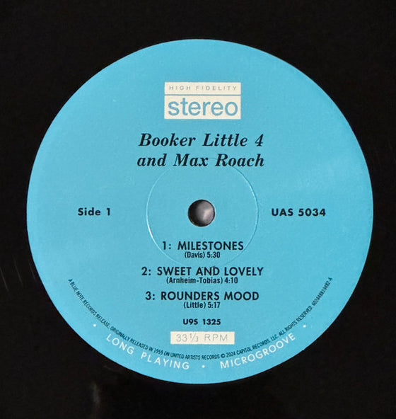 Booker Little - Booker Little 4 & Max Roach