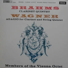  Brahms - Clarinet Quintet & Wagner - Adagio For Clarinet And String Quartet - Members Of The Vienna Octet