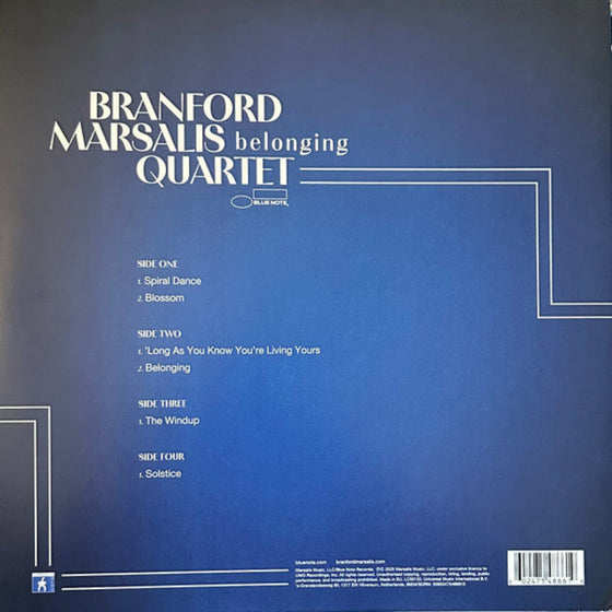 Branford Marsalis Quartet - Belonging 