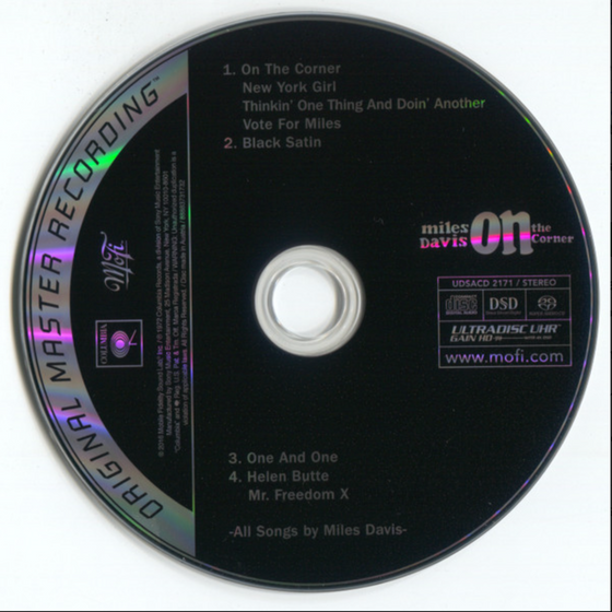 Miles Davis - On the Corner (Hybrid SACD) - Audiophile