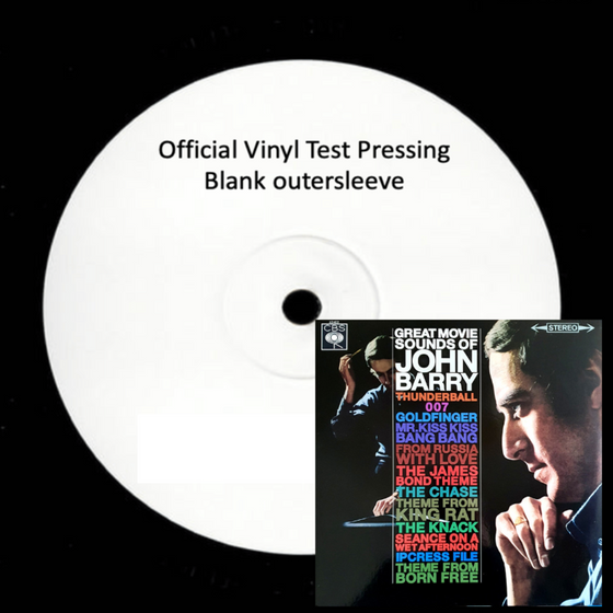 John Barry - Great Movie Sounds Of John Barry (Test Pressing)