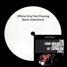  The Dave Brubeck Quartet at Carnegie Hall (2LP, Test Pressing) - Audiophile