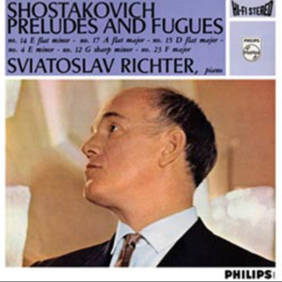 Shostakovich / Sviatoslav Richter – Preludes And Fugues (Test Pressing) - vinyl