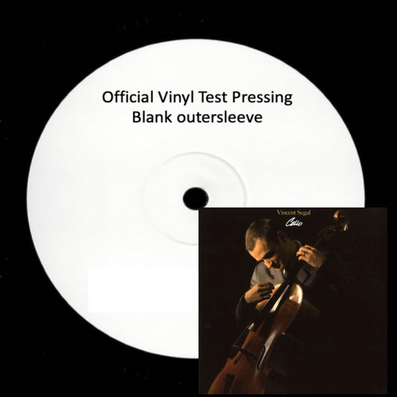 Vincent Segal - Cello (Test Pressing) - Audiophile Vinyl