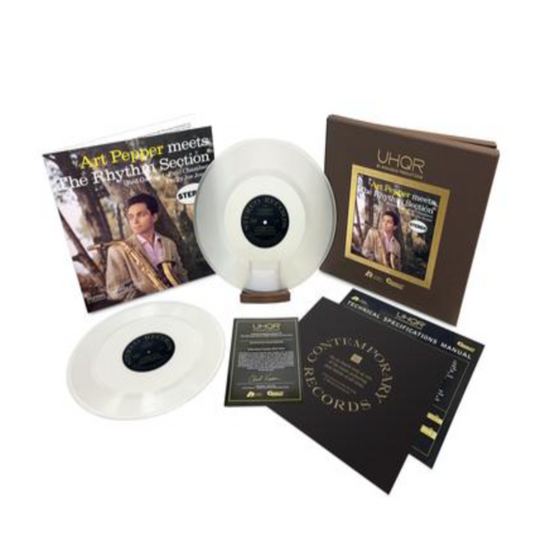 Art Pepper - Meets The Rhythm Section (2LP, Box set, UHQR, 45 RPM, 200g, Clear vinyl) - Audiophile