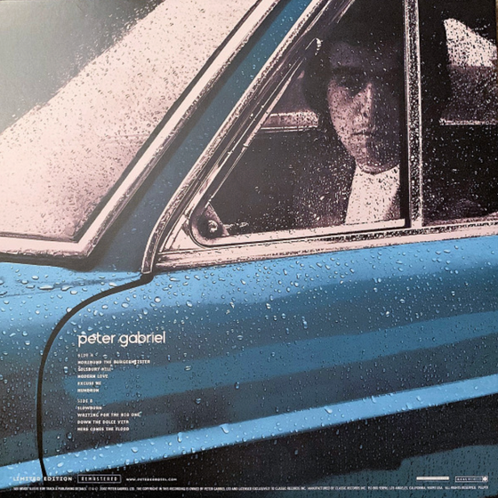 Peter Gabriel – Peter Gabriel (Limited Edition, 200gr) - RARITY - Audiophile