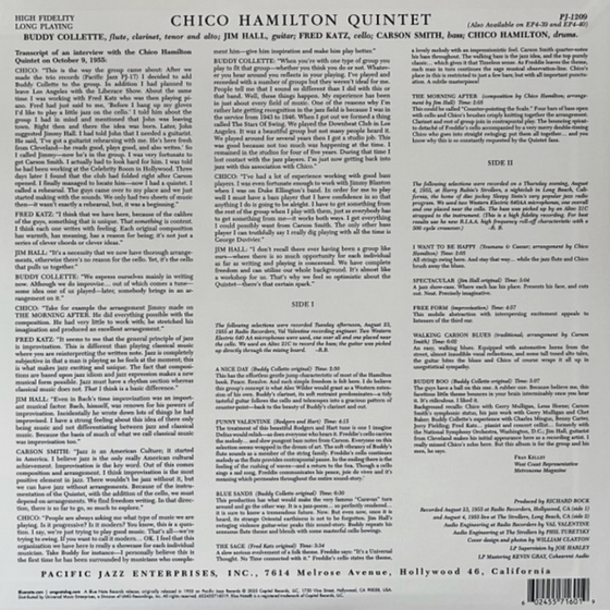 Chico Hamilton Quintet - Chico Hamilton Quintet Featuring Buddy Collette - Audiophile