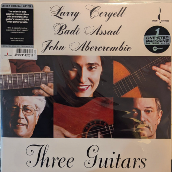 Larry Coryell/Badi Assad/John Abercrombie - Three Guitars (1Step) - Audiophile