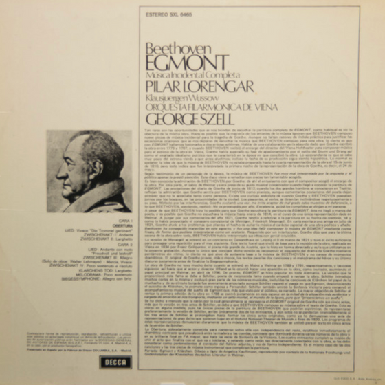 Ludwig van Beethoven – Complete Incidental Music To Goethe's Egmont - Audiophile