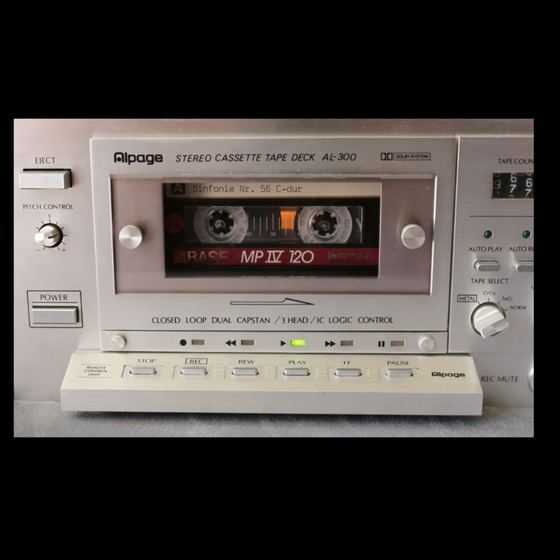 Pre-owned Cassette Deck ALPAGE AL300 (3heads / 3 motors) - Audiophile
