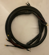 Pre-owned Speakers Cables Pair - FANTASTIC Cable - INVINCIBLE Gold - Spade to Spade 2,5m