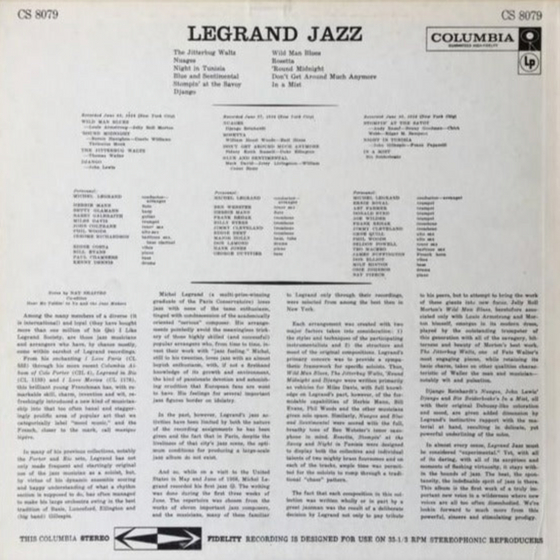 Michel Legrand and his Orchestra, featuring Miles Davis - Legrand Jazz (2LP, 45RPM, unsealed)
