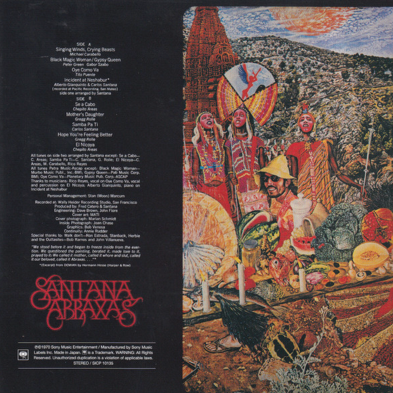 Santana – Abraxas (Multi Hybrid SACD)