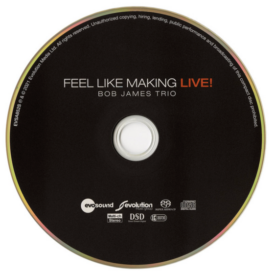 Bob James Trio – Feel Like Making LIVE! (Hybrid SACD)