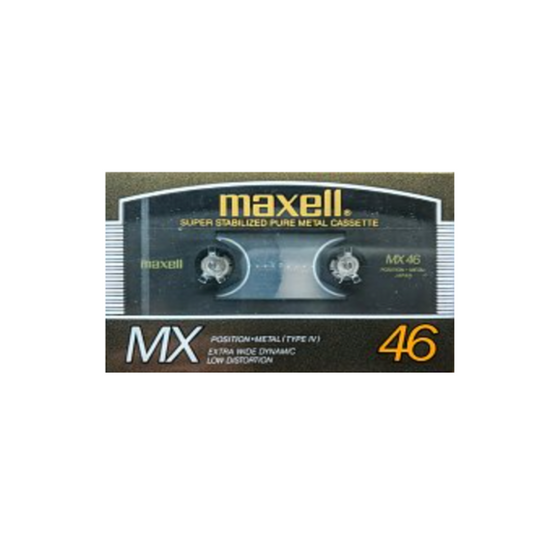 <tc>Cassette Audio Vierge Maxell MX 46 (scellé)</tc>