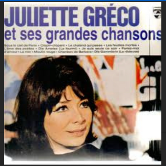 Juliette Gréco et ses grandes chansons