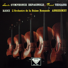  Lalo / Ravel, Ricci, L'Orchestre De La Suisse Romande, Ansermet* – Symphonie Espagnole / Tzigane - Audiophile