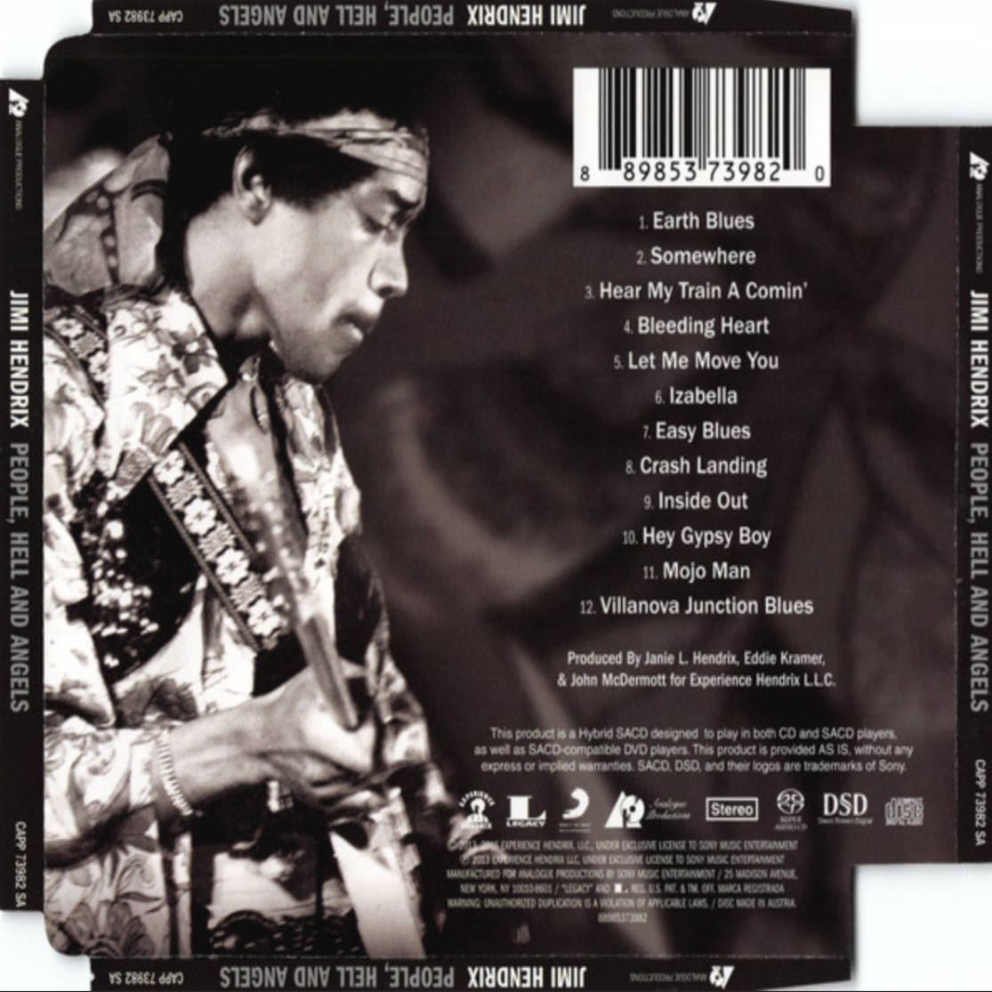 Jimi Hendrix - People, Hell And Angels (Hybrid SACD) – AudioSoundMusic