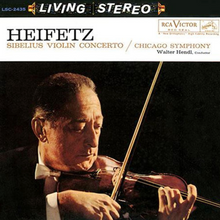  Jascha Heifetz & Walter Hendl - Sibelius - Violin Concerto in D Minor - (Hybrid SACD) - AUDIOPHILE
